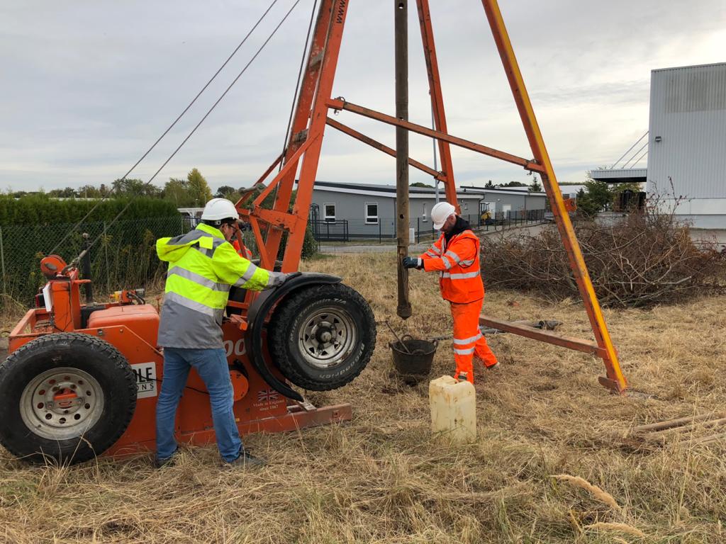 borehole geotechnical site investigation
